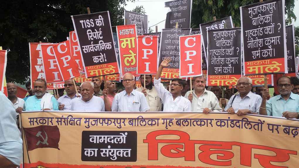 Left Party's Protest