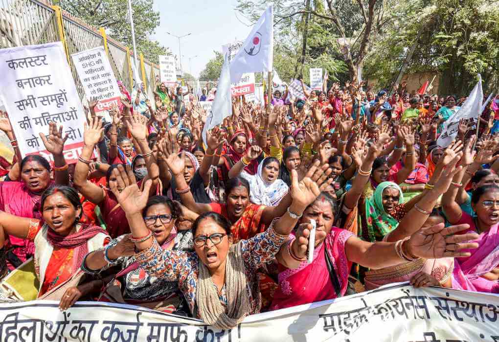 Women March to Bihar Vidhansabha