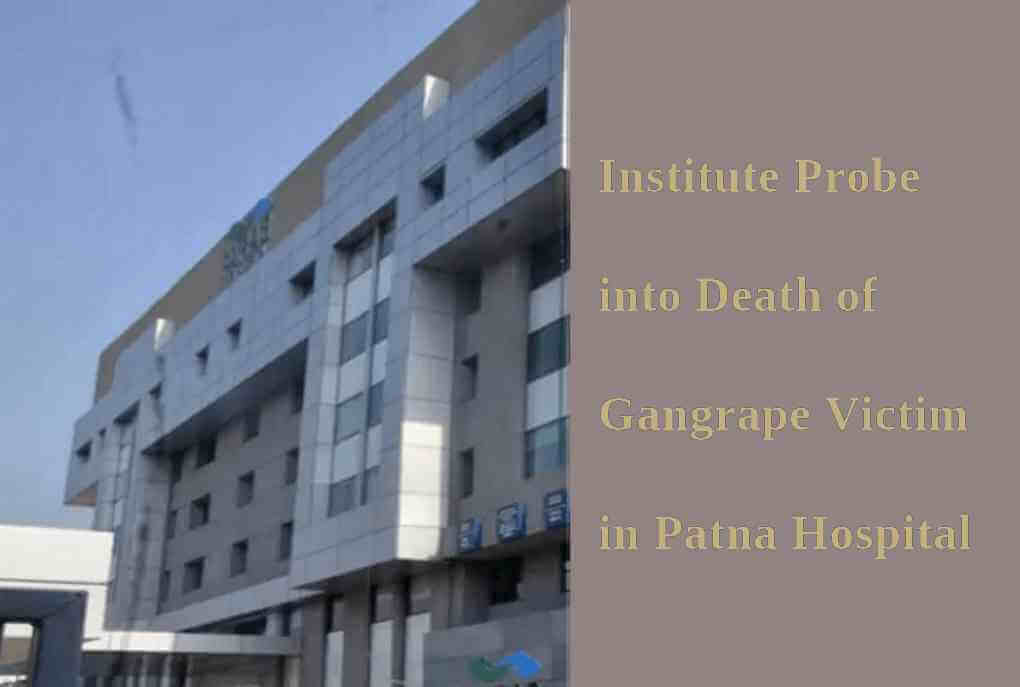 Gangrape Victim in Patna Hospital