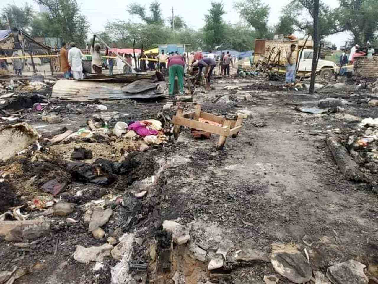 Eviction Threat and Fire in Delhi’s Rohingya Camp