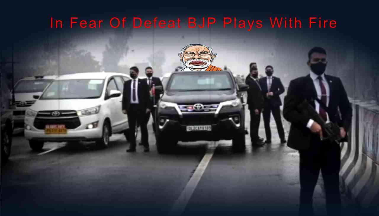 In Fear Of Defeat BJP Plays With Fire