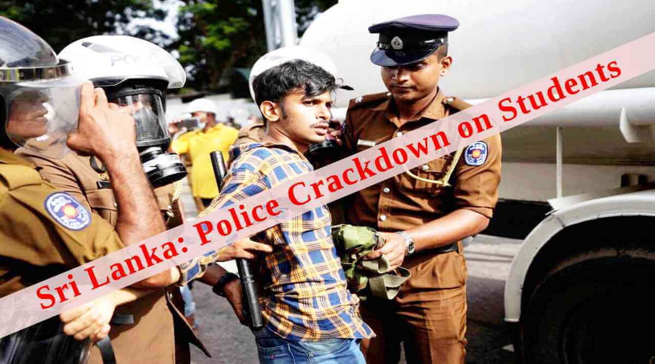 Sri Lanka: Police Crackdown on Students