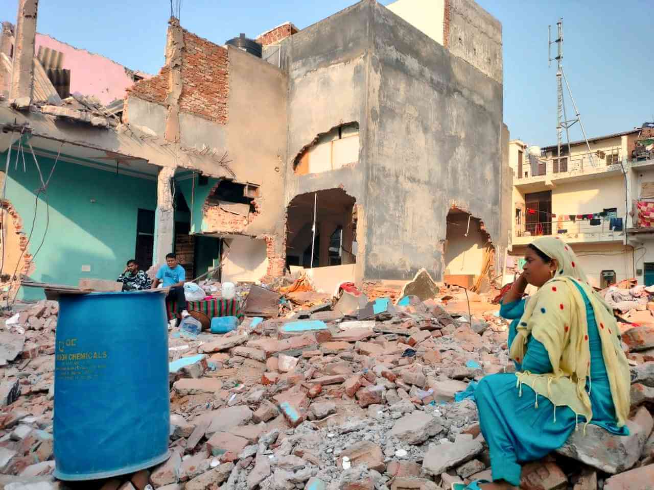 Demolish Houses of the Poor in Fatehpur Beri