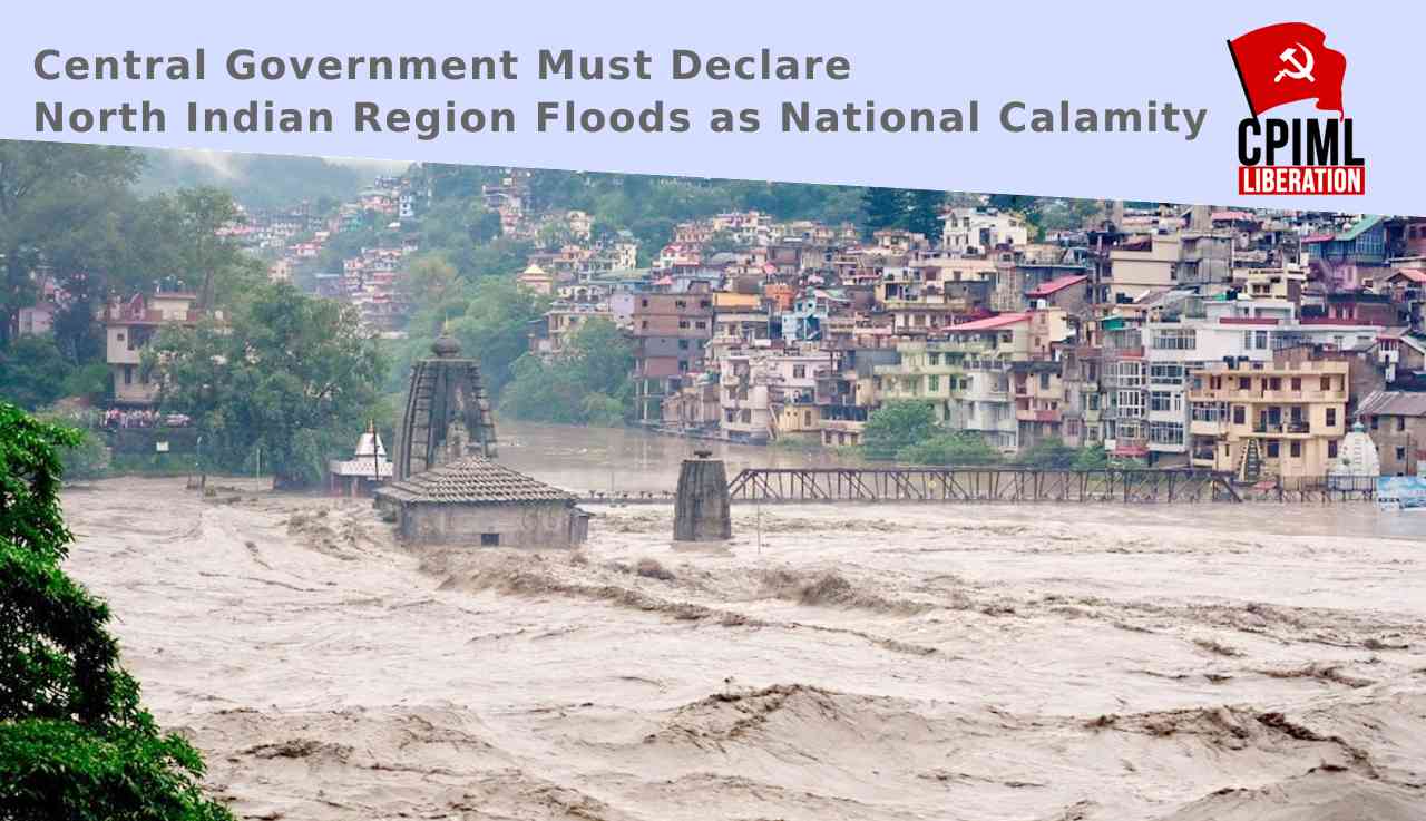 Central Government Must Declare North Indian Region Floods as National Calamity