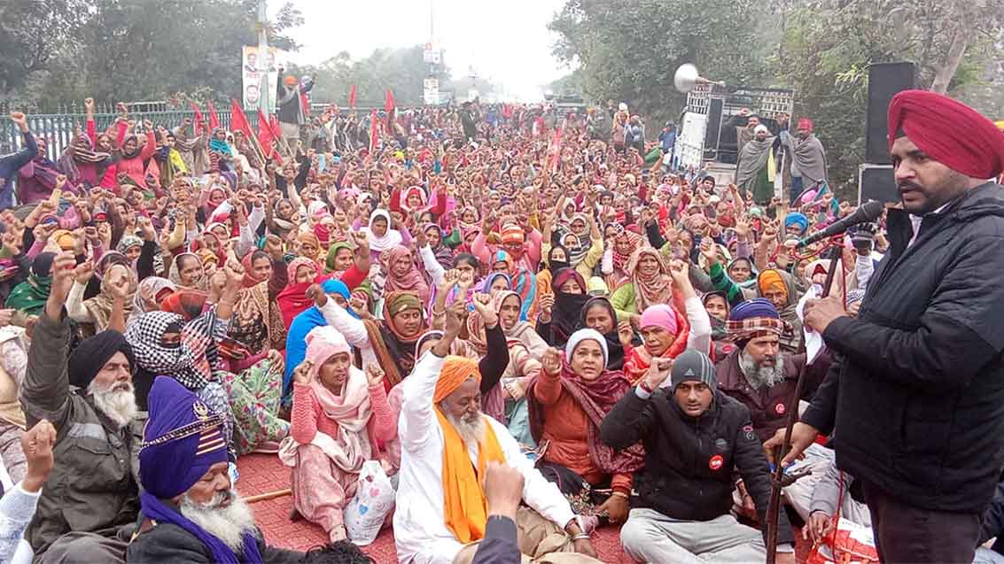 Rural Workers Rally in Punjab Condemns Modi Govt’s Attack on MGNREGA