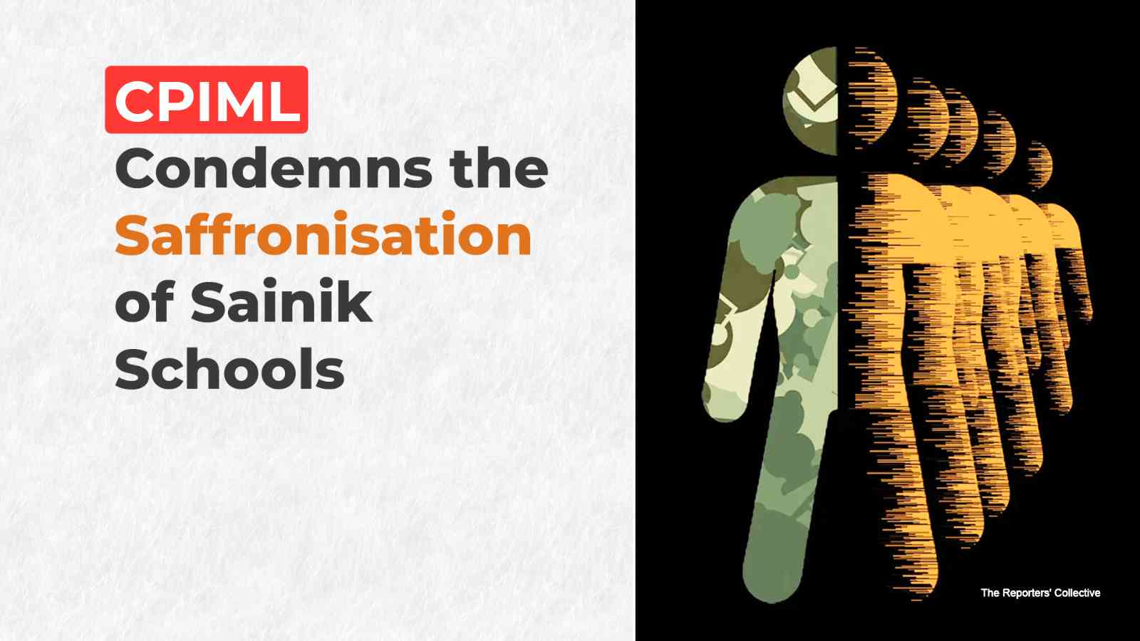 CPIML Condemns the Saffronisation of Sainik Schools