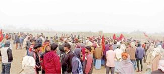 Lakhimpur Kheri Villagers against Land Grab